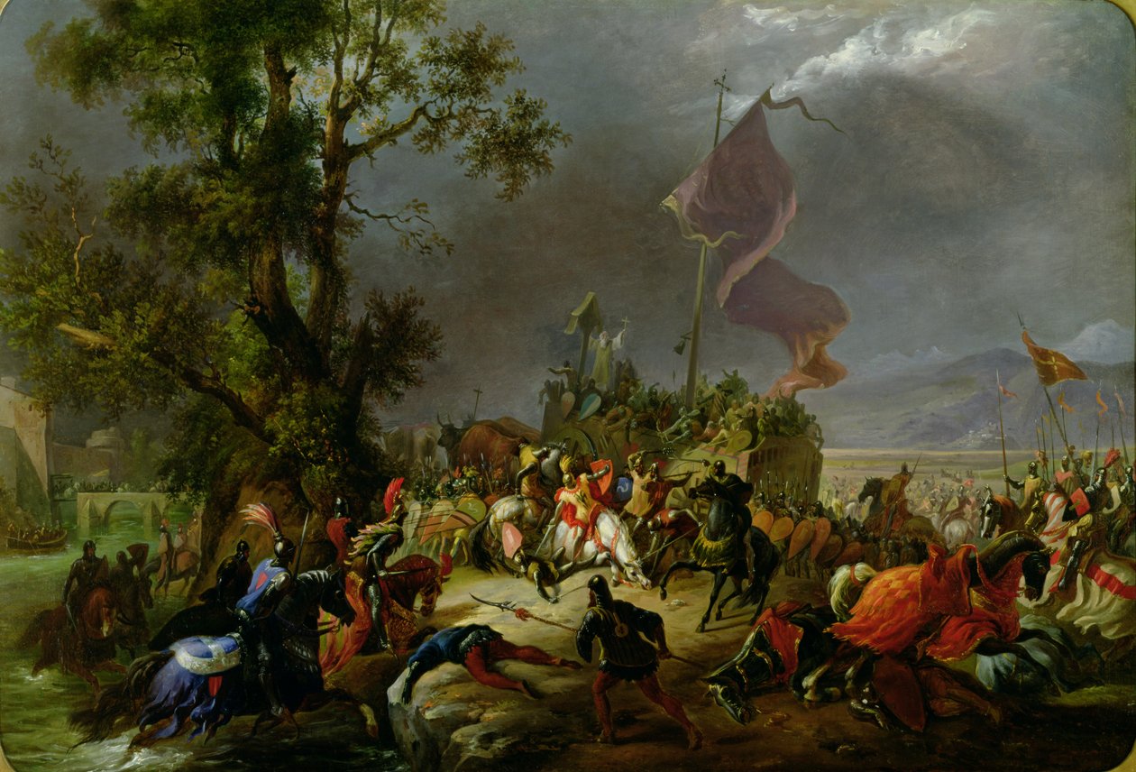 Slaget ved Legnano i 1176, 1831 af Massimo Taparelli d