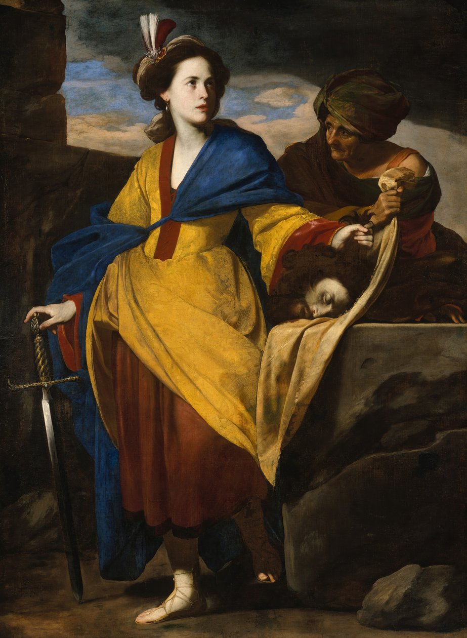 Judith med hovedet af Holofernes, ca. 1640. af Massimo Stanzione