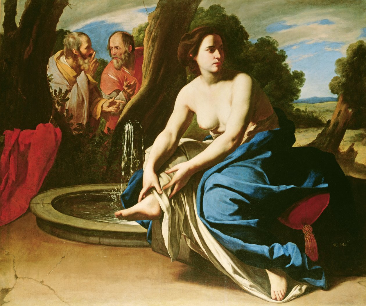 Susanna og de ældste af Massimo Stanzione