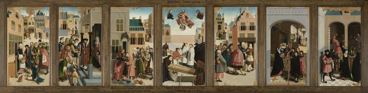 De syv barmhjertighedsværker, 1504 af Master of Alkmaar