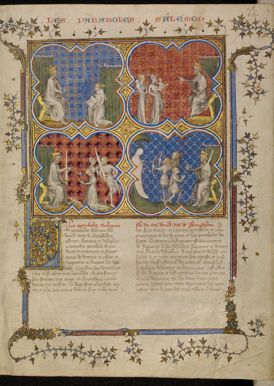 Salomons dom af Master of Jean