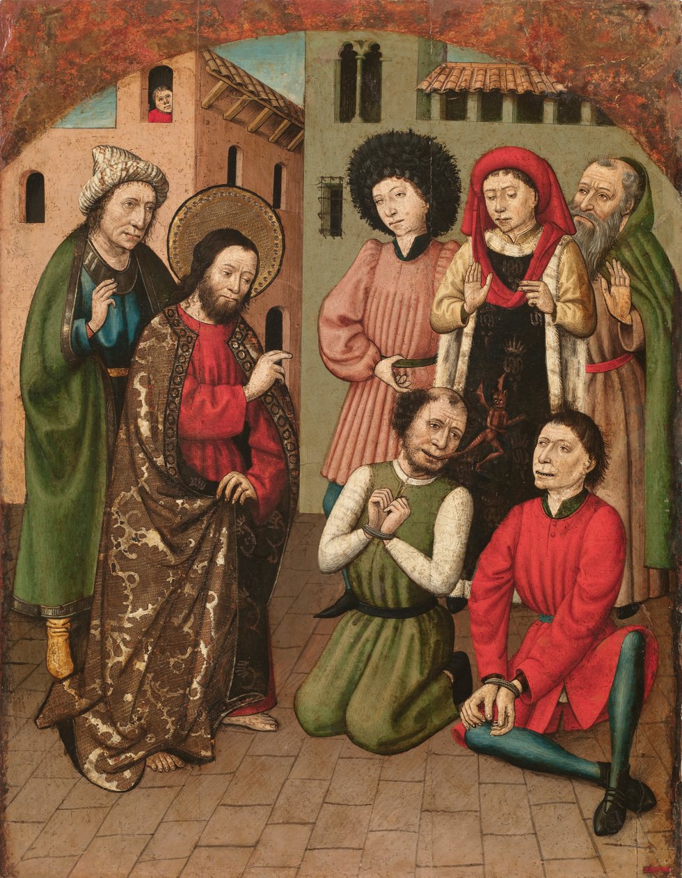 Saint Bartholomew Exorcising af Master of Saint Bartholomew