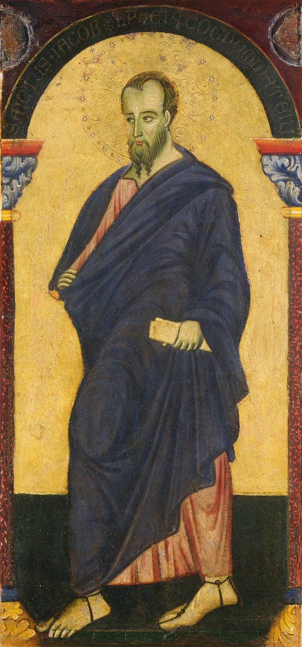 Saint James Minor af Master of Saint Francis