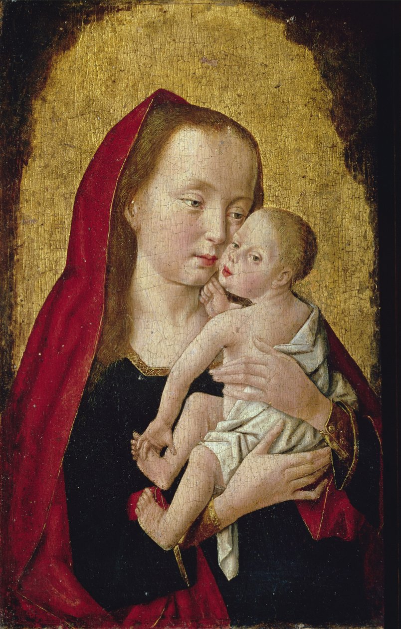 Madonna og barn af Master of St. Giles