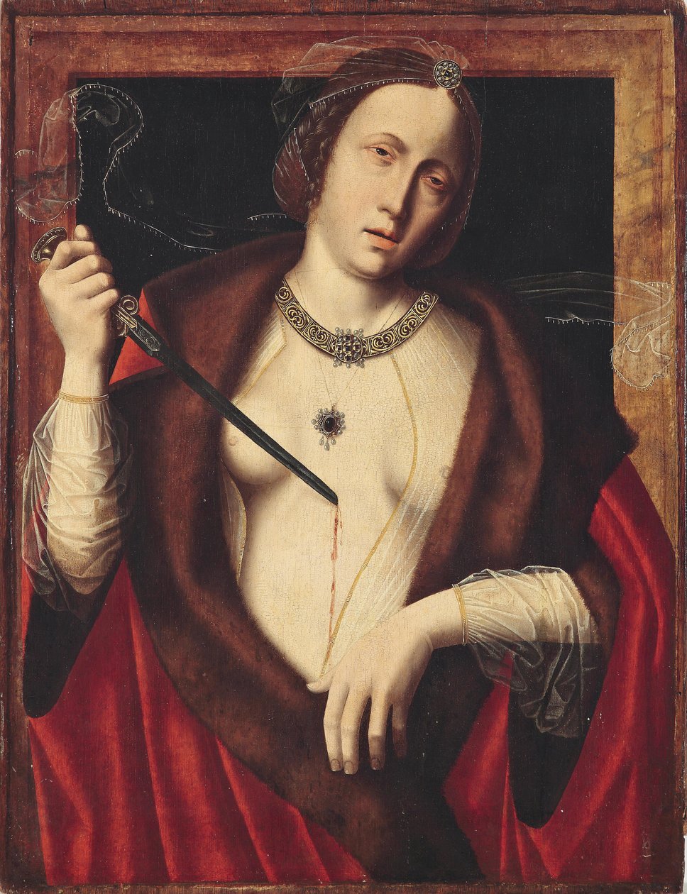 Lukretia af Master of the Holy Blood