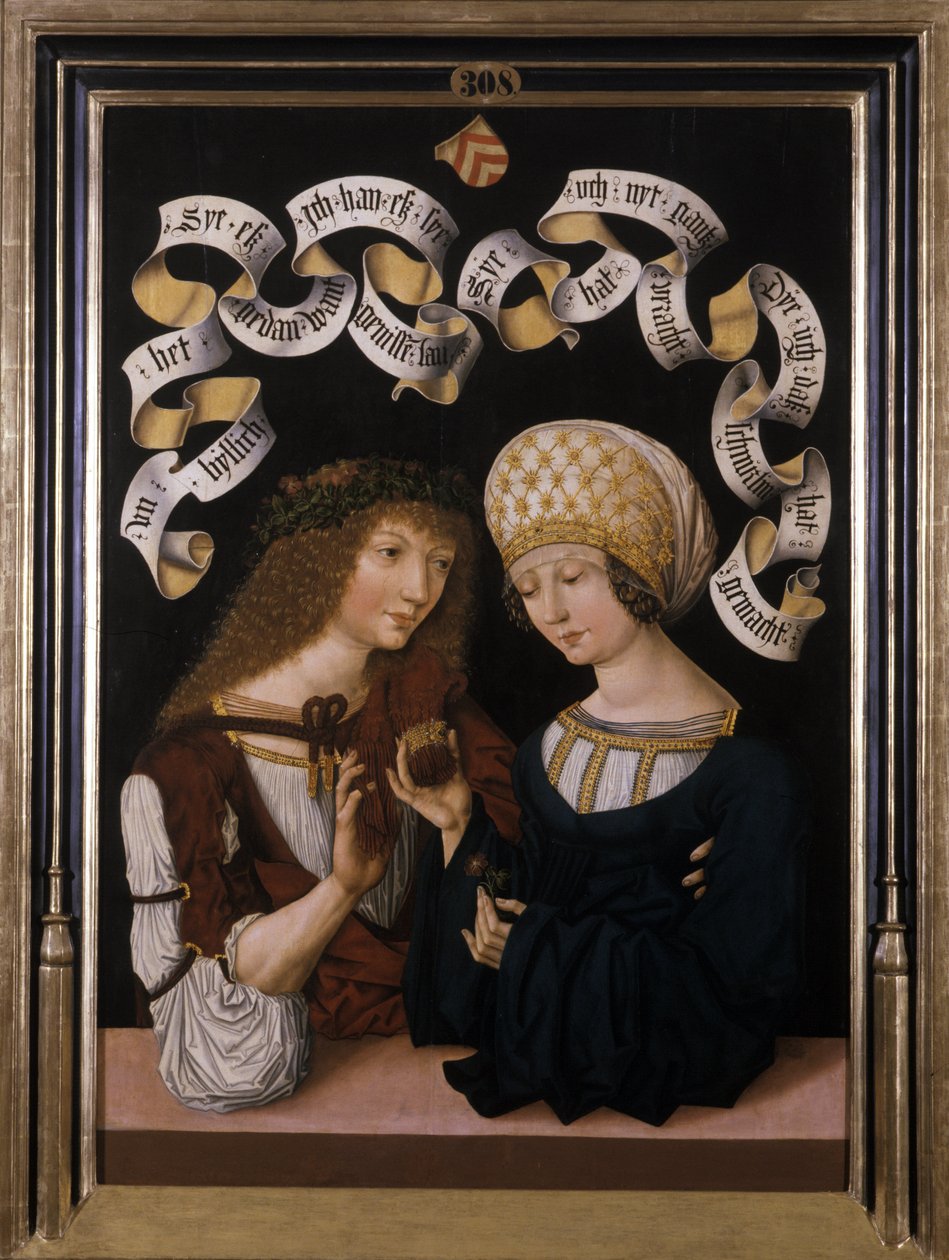 Gothaer Lovers, 1480-85 af Master of the Housebook