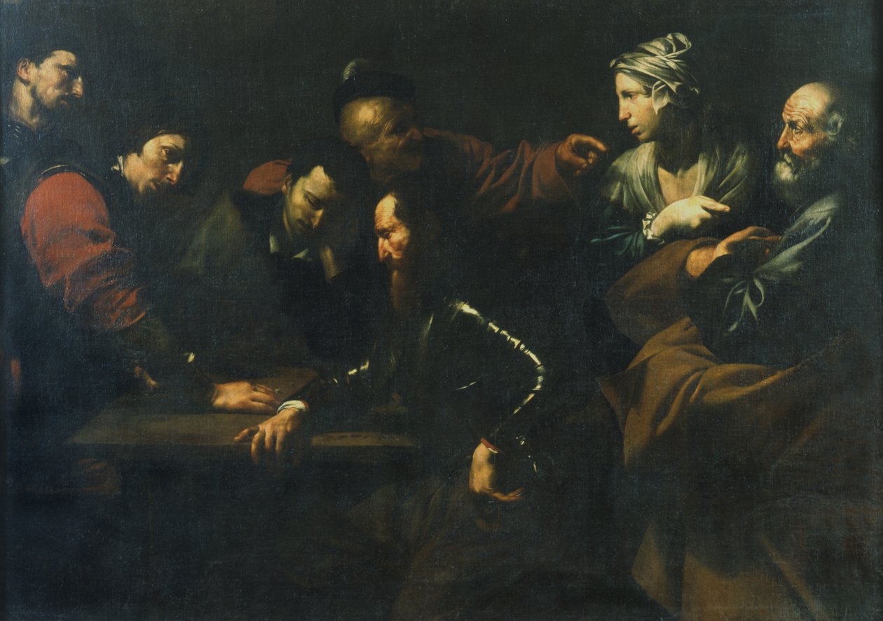 Peters benægtelse af Master of the Judgment of Solomon