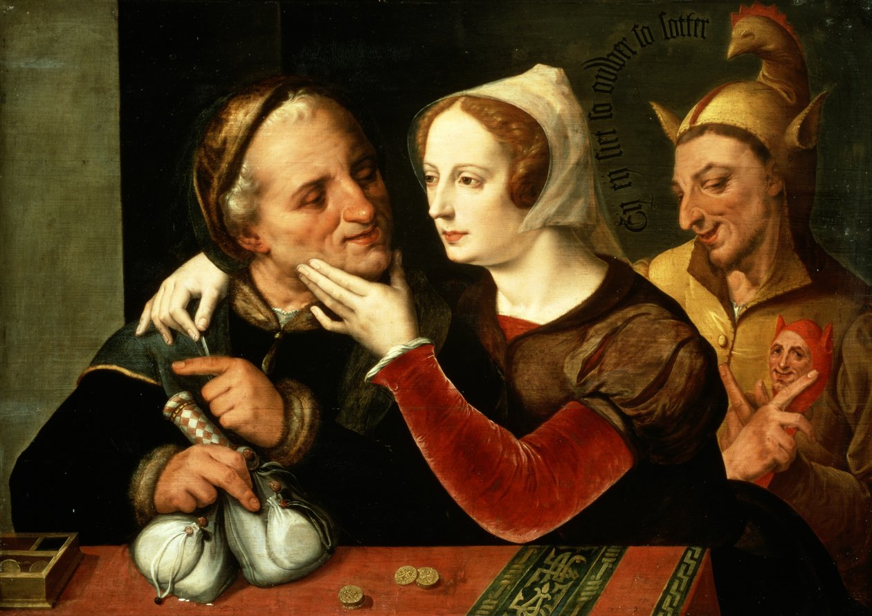 Den ældre bliver, den gale bliver, sådan siger den gamle af Master of the Prodigal Son