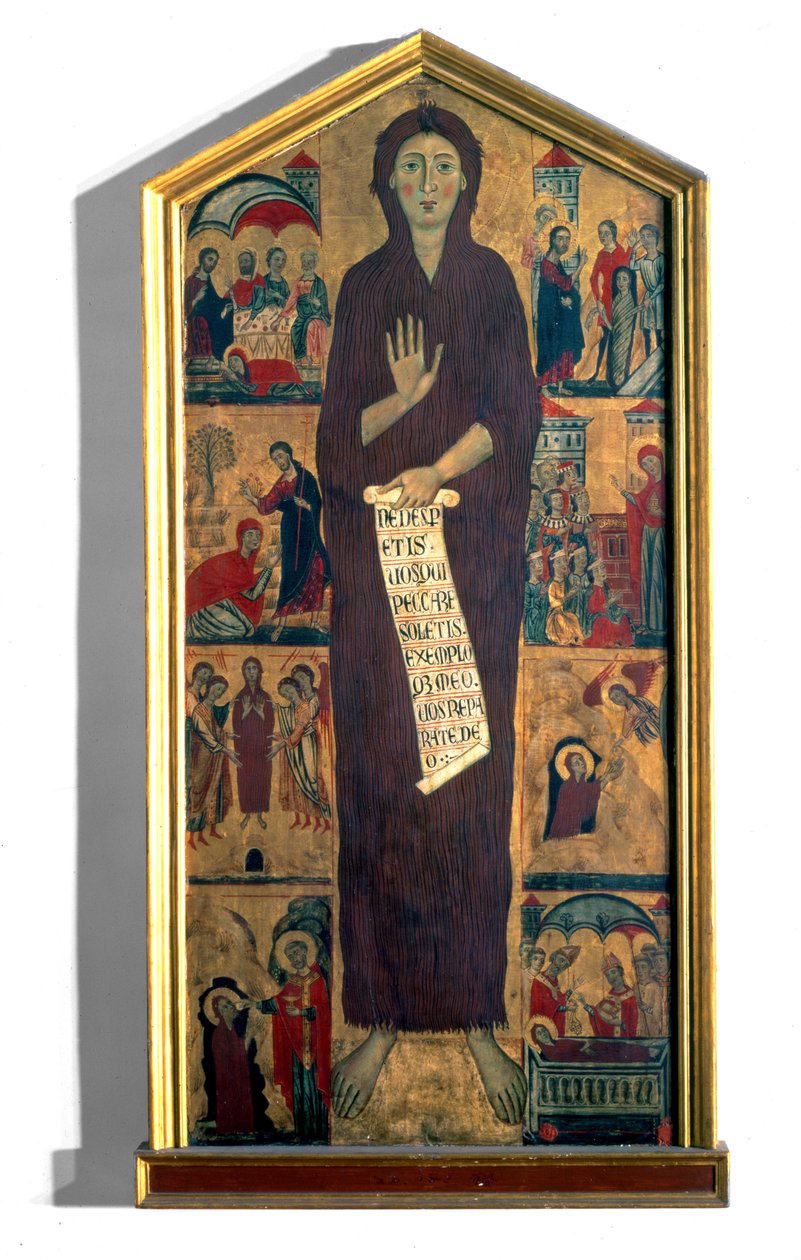St. Mary Magdalene med otte scener fra hendes liv (panel) af Master of the St. Mary Magdalene