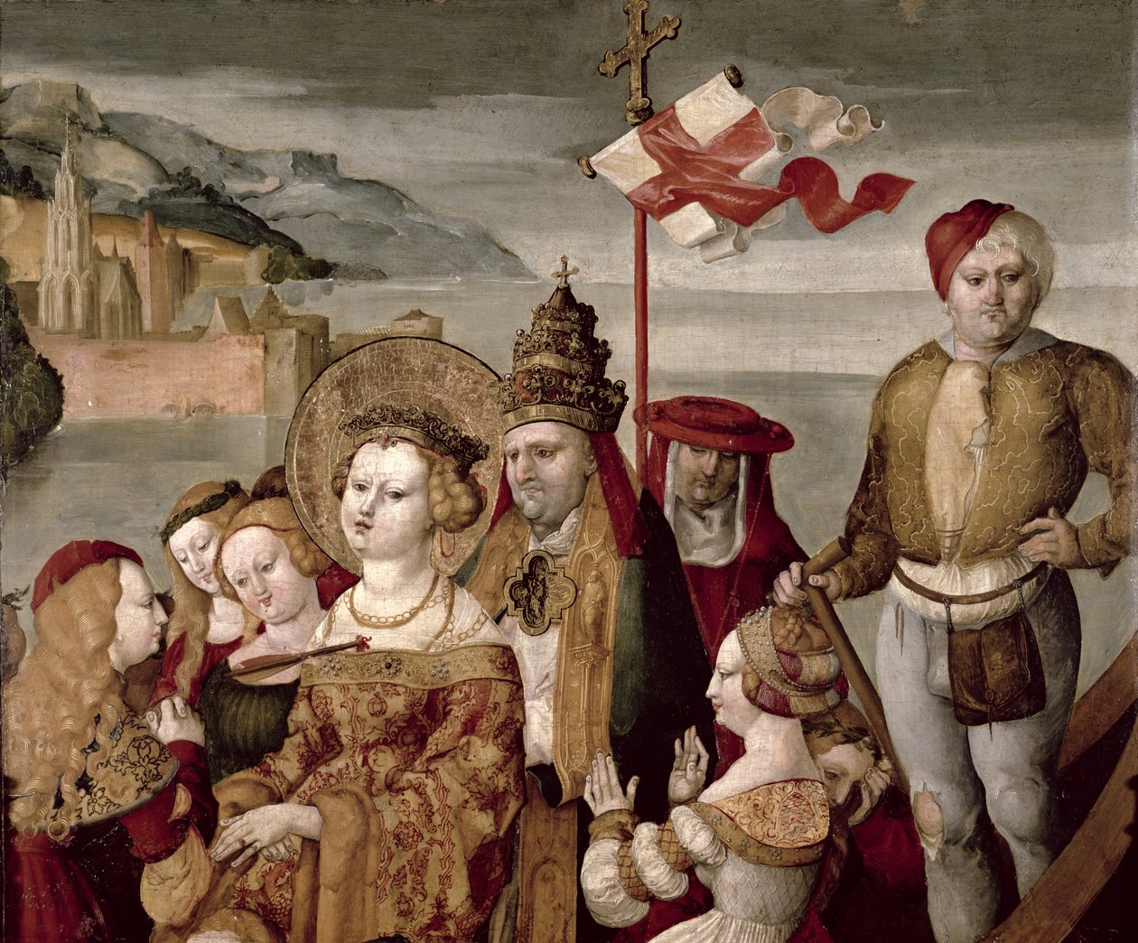 Sagnet om Sankt Ursula, ca. 1530 af Master of the Thalheimer Altarpiece