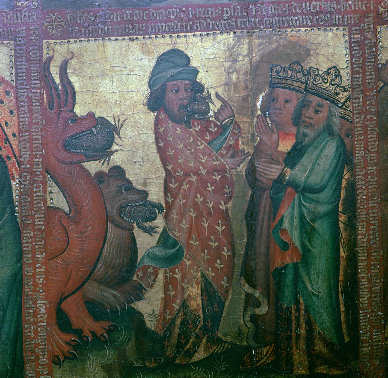 Panel fireogfyrre af Apokalypsens alter, 1400-tallet af Master Bertram of Hamburg