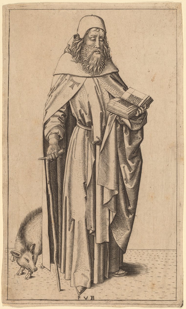 Saint Anthony af Master FVB