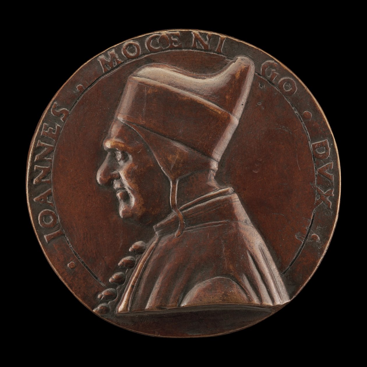 Giovanni Mocenigo, 1408-1485, Doge af Venedig, slutningen af det 15. eller begyndelsen af det 16. århundrede. af Master G.T.