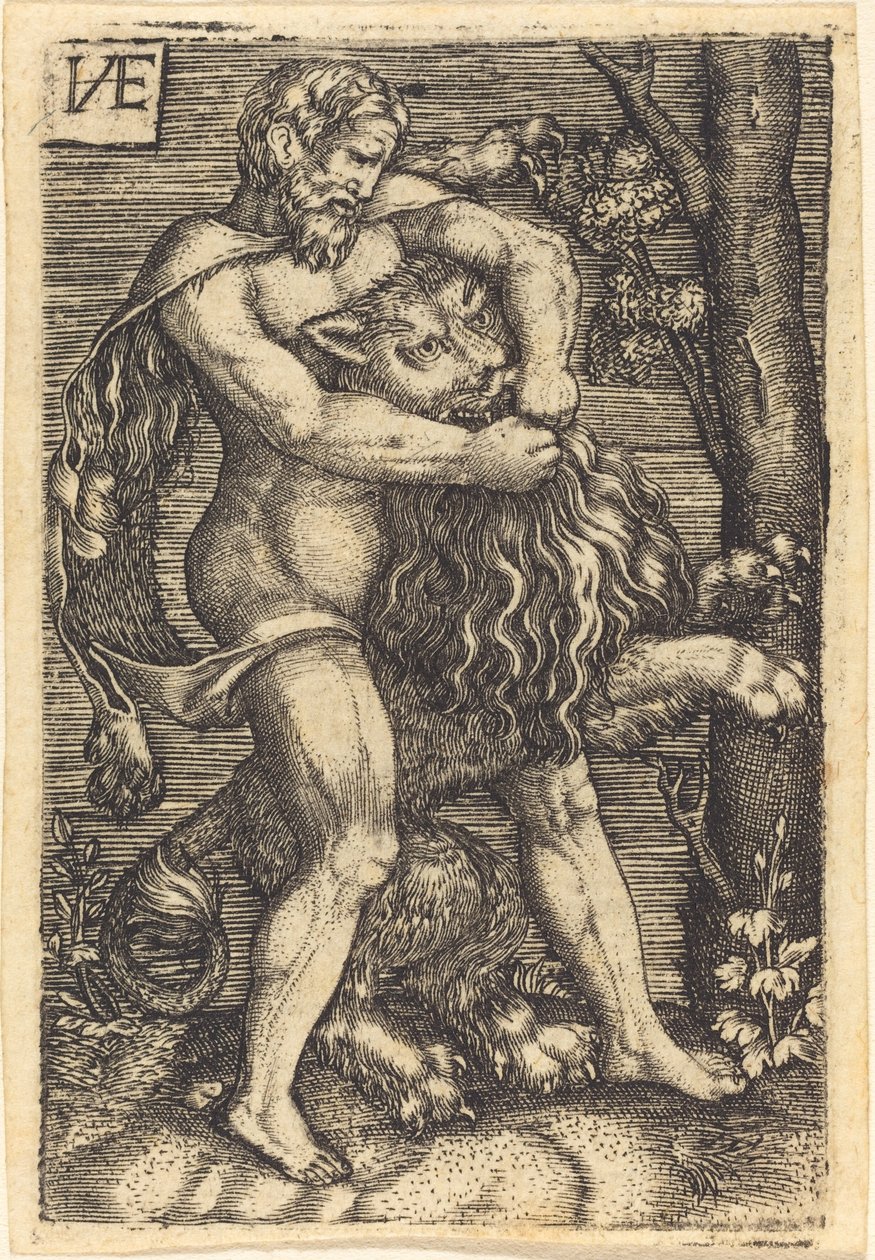 Hercules dræber løven af Master HVE