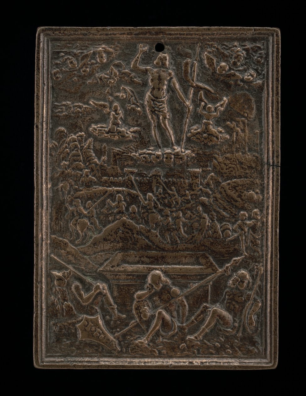 Opstandelsen, ca. 1500. af Master I.F.P.