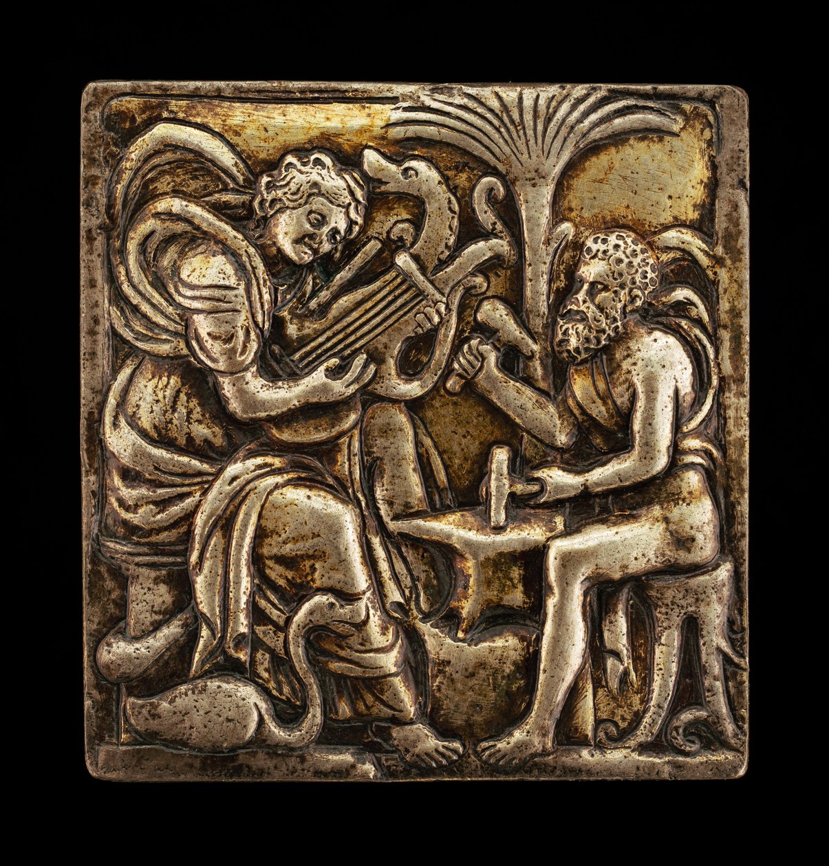 Apollo og Vulcan, 1500-tallet. af Master I.S.A.