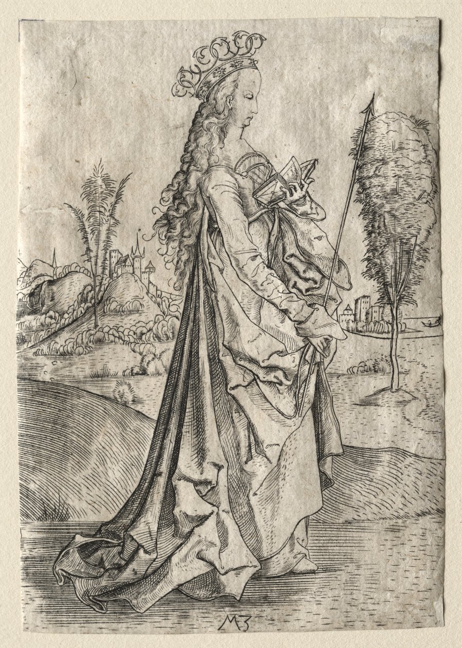 Sankt Ursula af Master MZ
