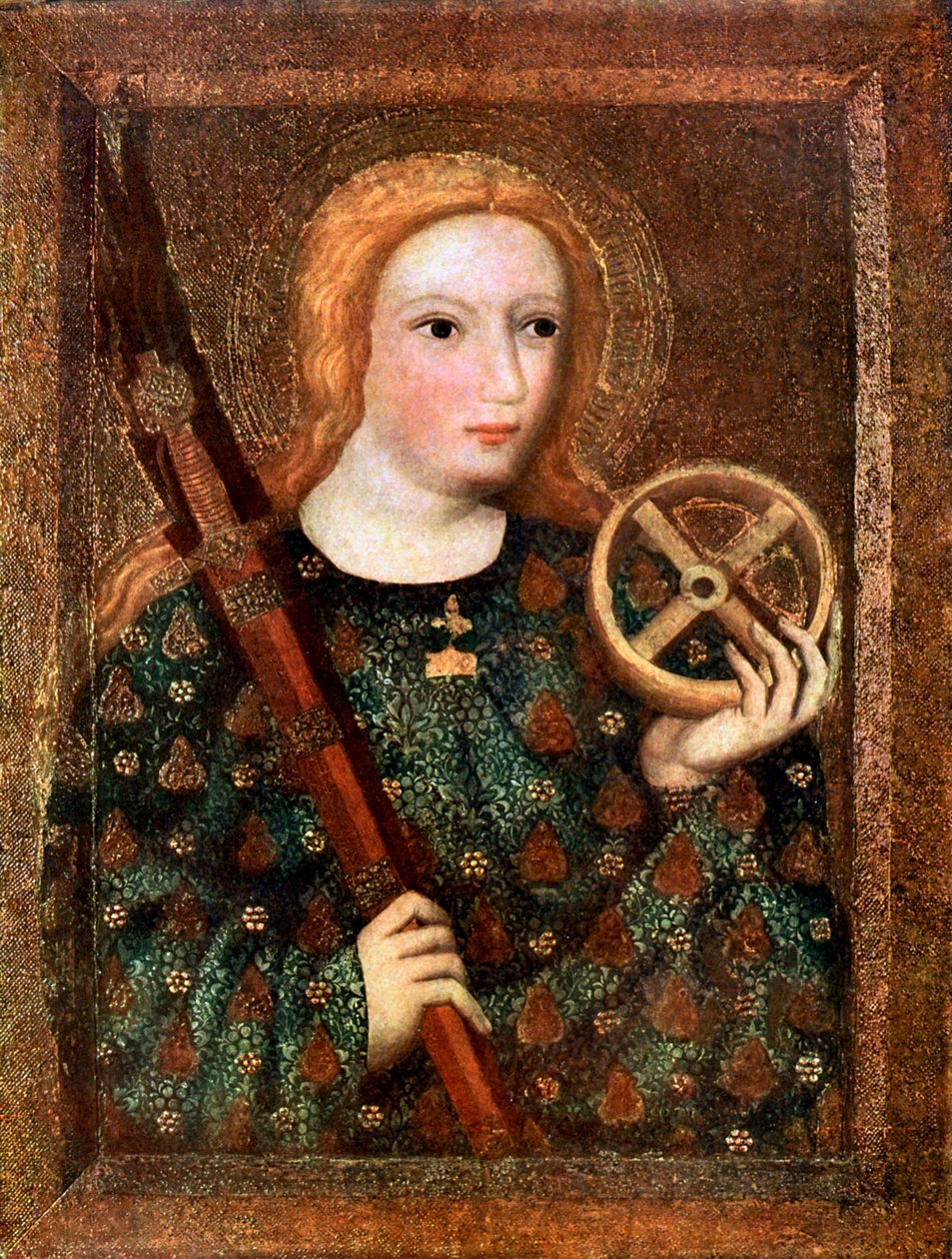 St Catherine, 1365-1367 1955 af Master Theodoric