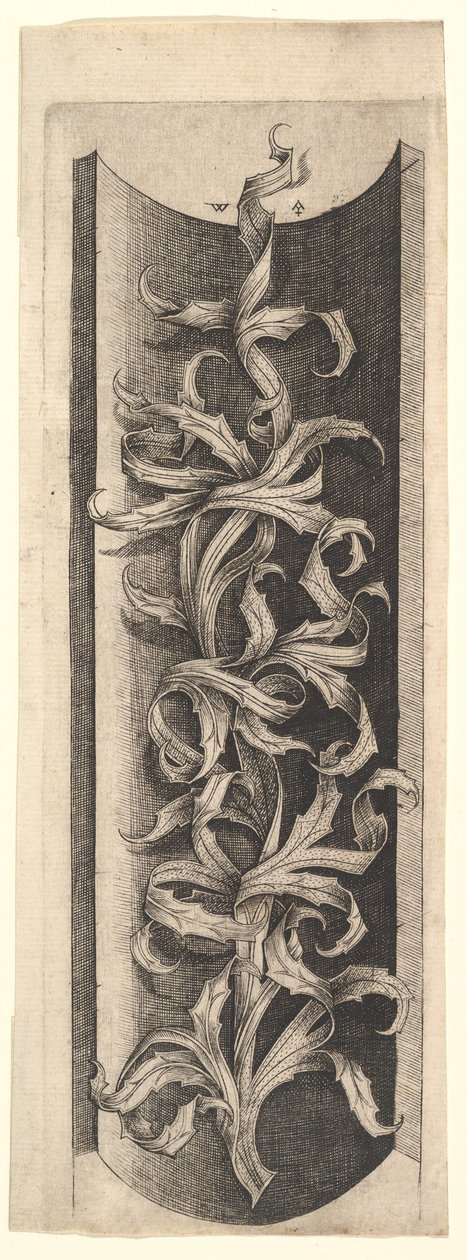 Foliate Ornament, ca. 1465-90. af Master W. with the Key