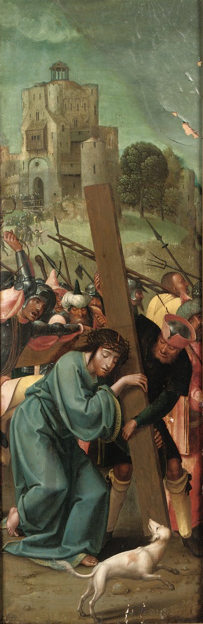 Kristus bærer korset, ca. 1518 af Master of 1518