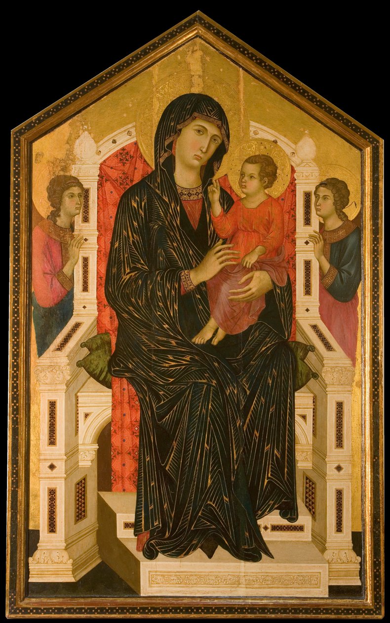 Maestà, anden halvdel af 1200-tallet af Master of Badia a Isola