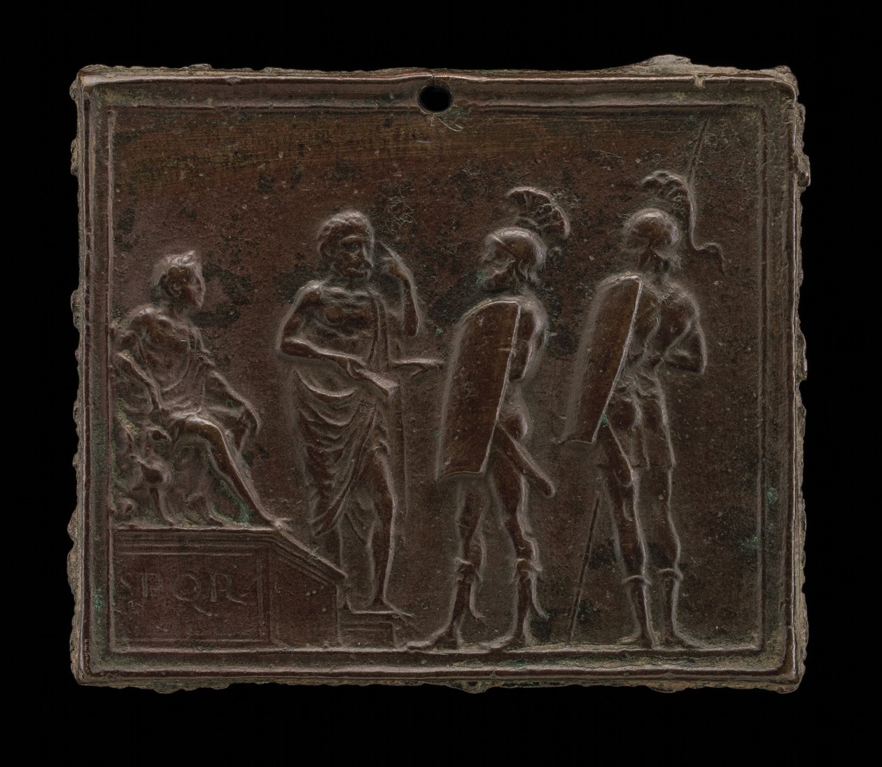 Forvisningen af Coriolanus. af Master of Coriolanus
