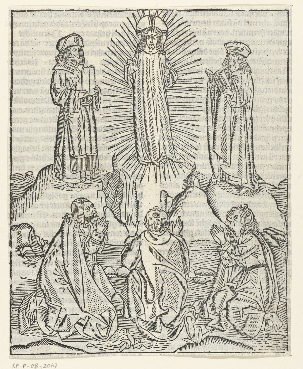 Kristi forvandling af Master of Delft (attributed to)