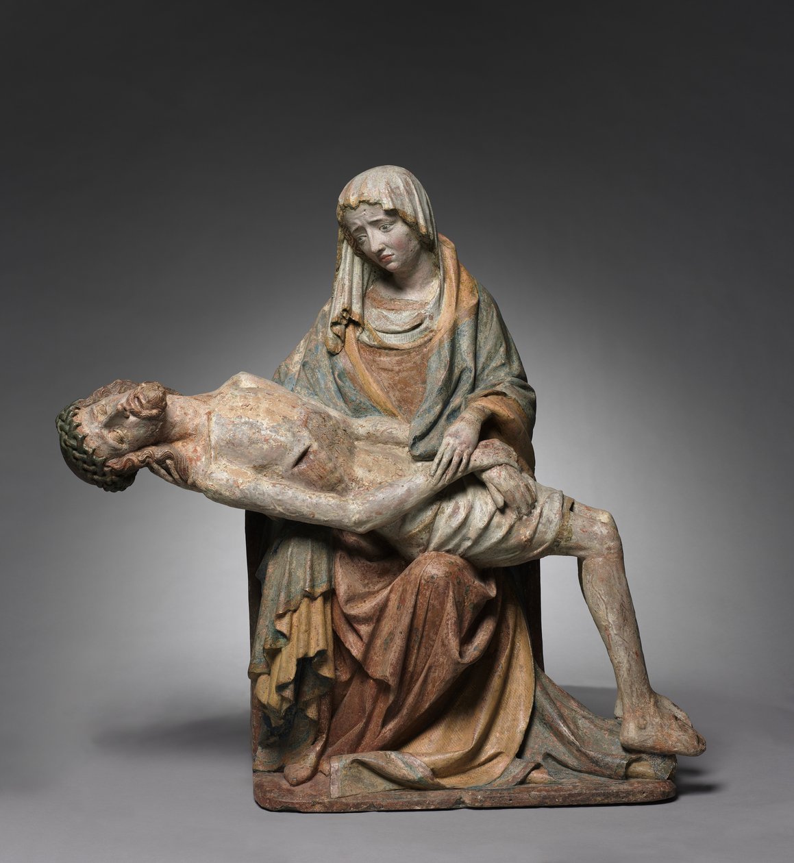 Vesperbild Pietà, ca. 1420. af Master of Grosslobming