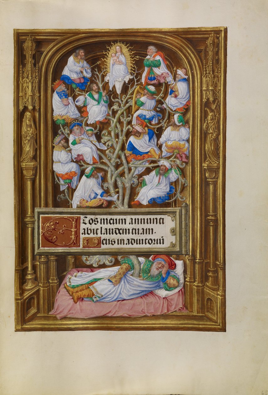 Jesses træ af Master of James IV of Scotland