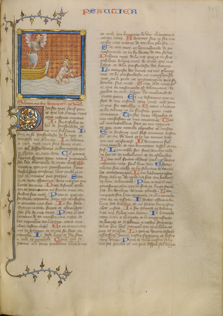 David i vandet af Master of Jean de Mandeville