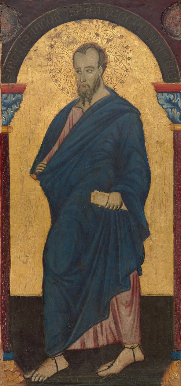 Saint James Minor af Master of Saint Francis
