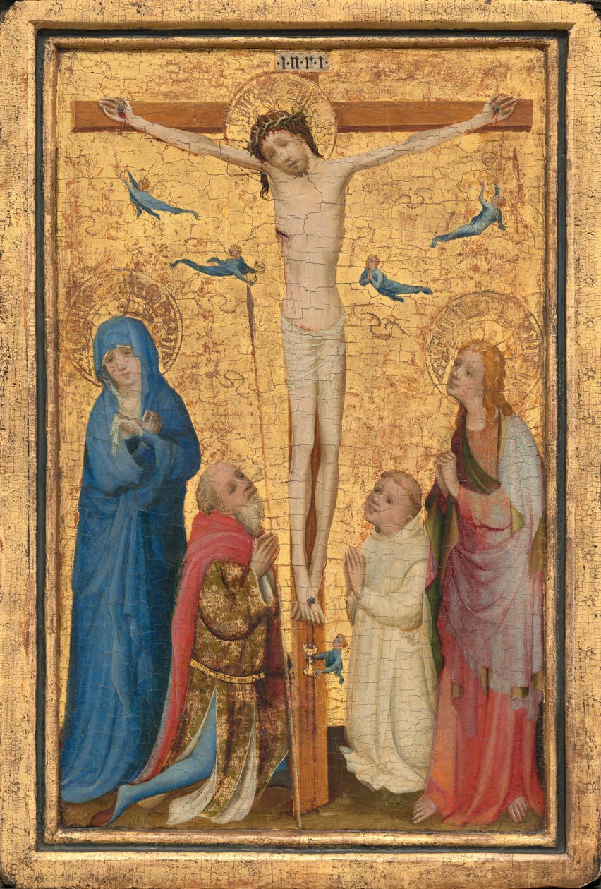 Korsfæstelsen, ca. 14001410. af Master of Saint Veronica