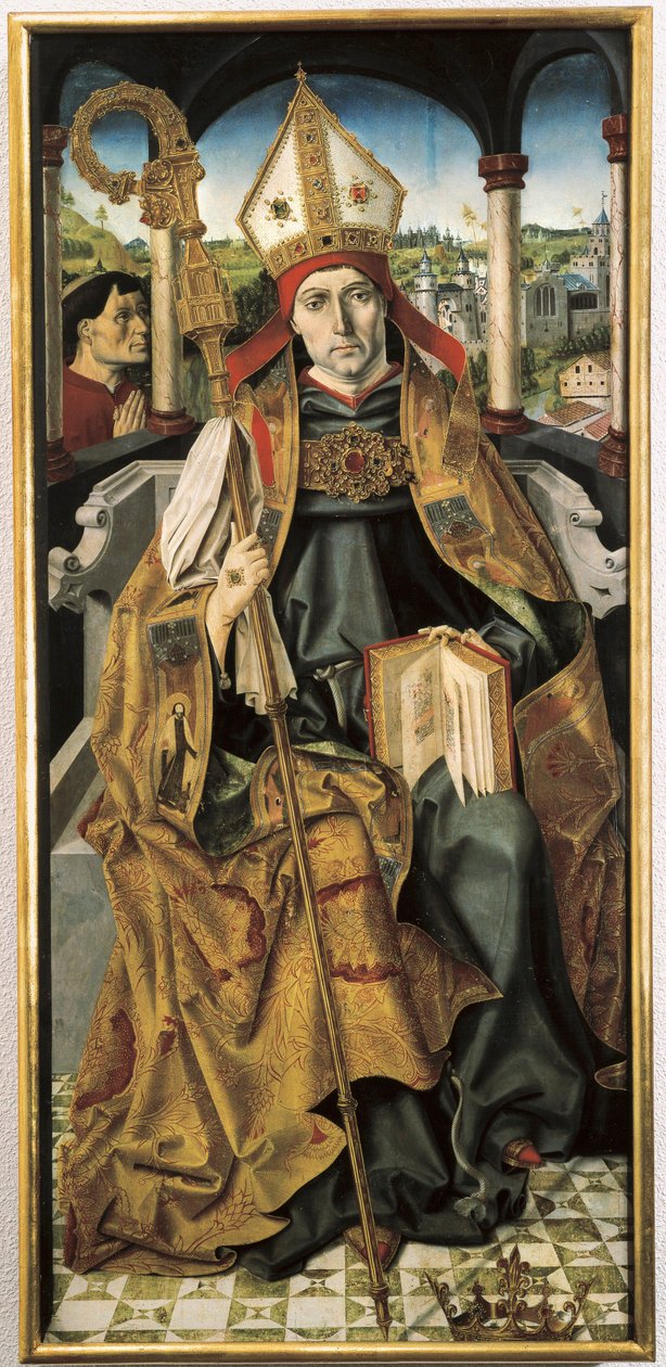 Portræt af Saint Louis af Toulouse af Master of San Ildefonso