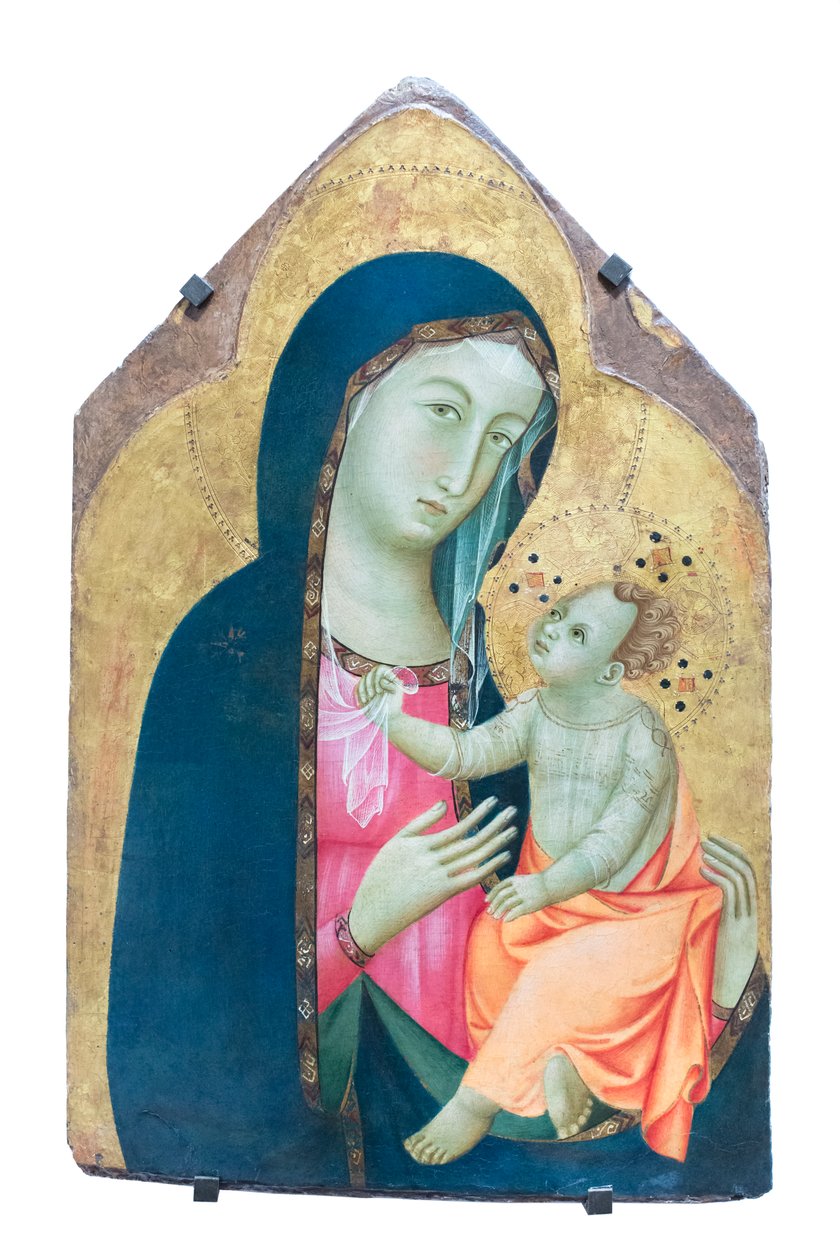 Madonna og barn af Master of San Torpe