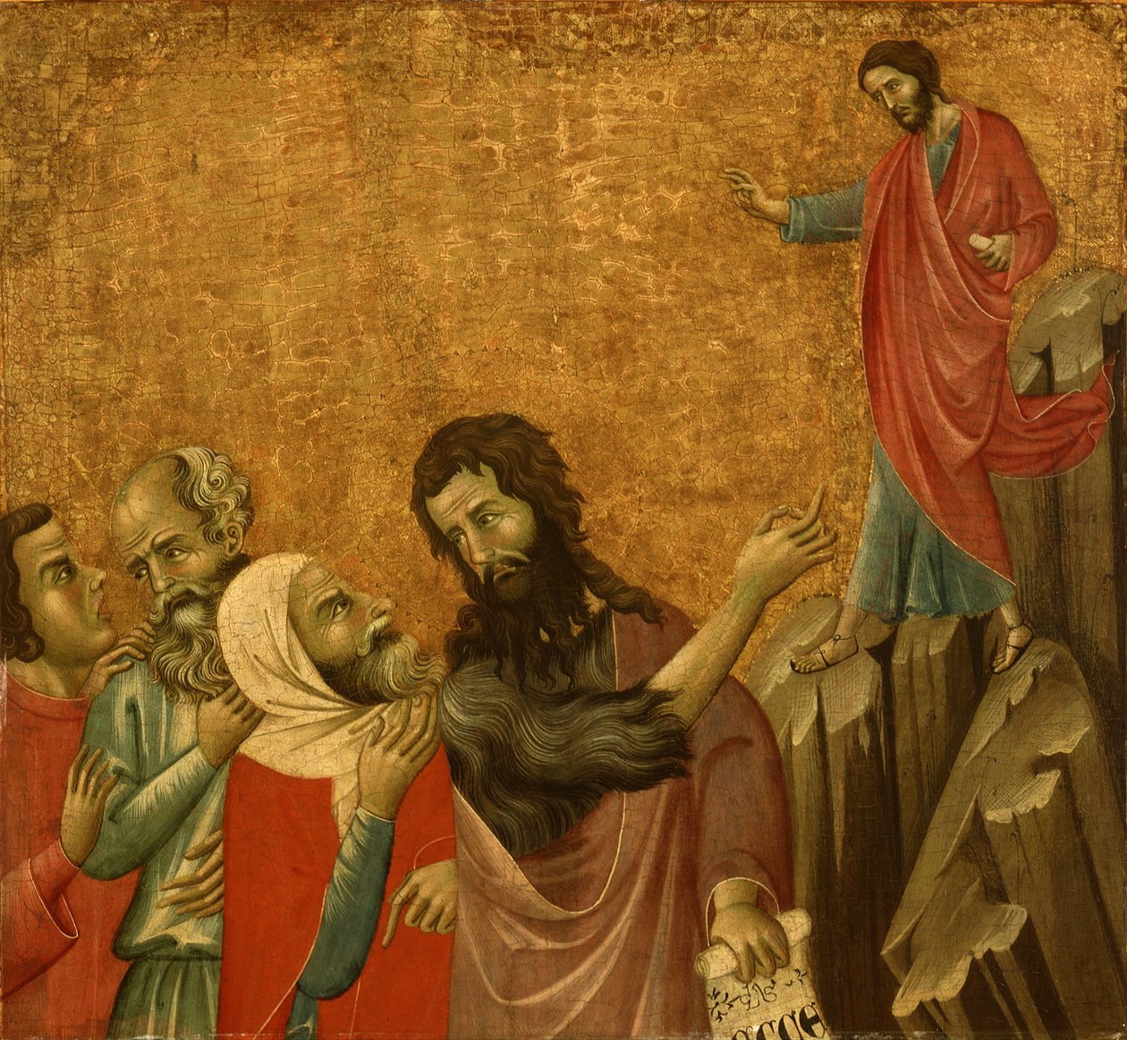 Johannes Døberens vidne af Master of San Torpe