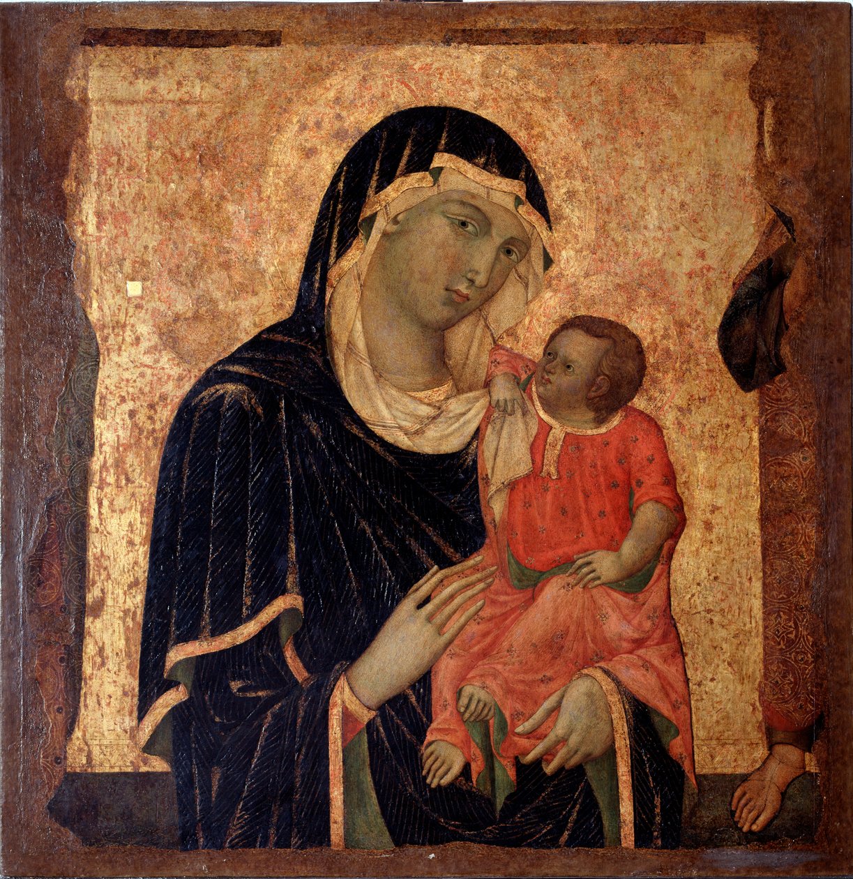 Jomfru med barn (maleri, ca. 1350) af Master of Santa Maria di Castello