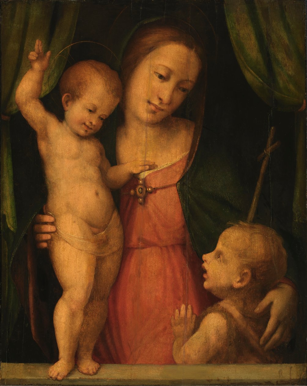 Madonna, ca. 1500-1550. af Master of Serumido
