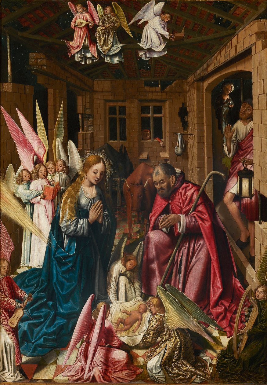 Kristi fødsel, 1515-1530. af Master of West Flanders