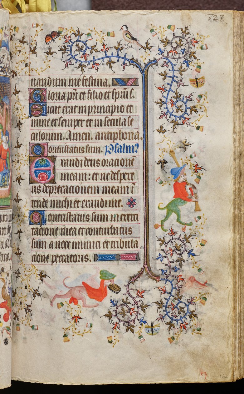 Timebog for Karl den Ædle, konge af Navarra (1361-1425): fol. 162r, Tekst af Master of the Brussels Initials and Associates