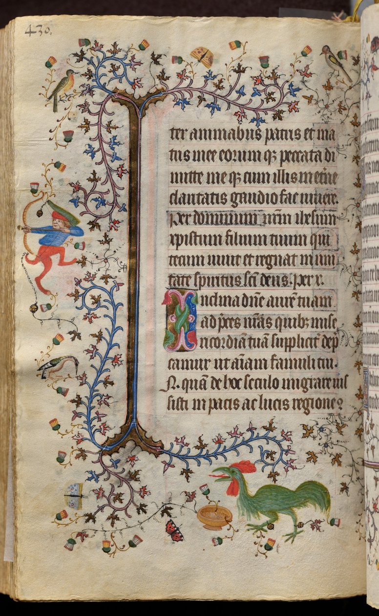Karl den Ædle, konge af Navarra (1361-1425): fol. 209v, Tekst af Master of the Brussels Initials and Associates
