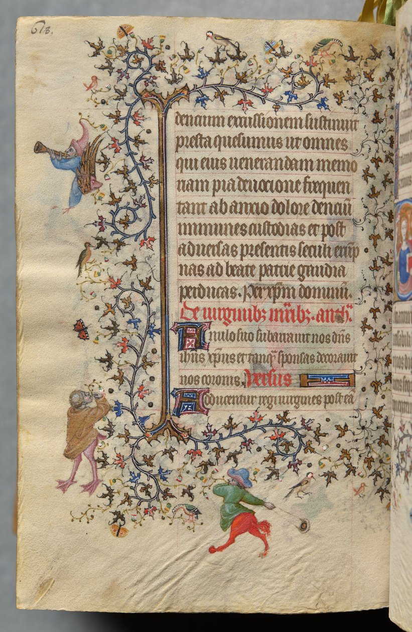 Karl den Ædle, konge af Navarra (1361-1425): fol. 303vr, Tekst af Master of the Brussels Initials and Associates