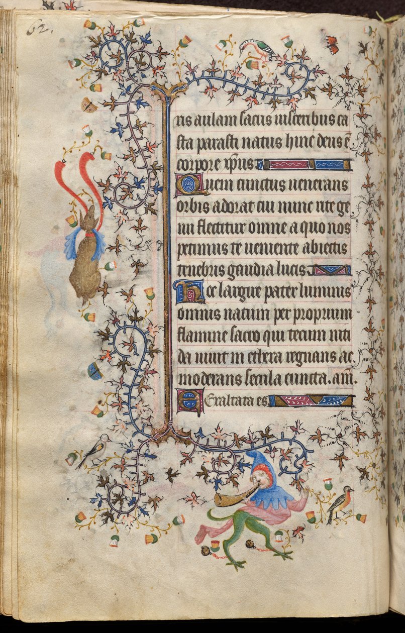 Karl den Ædle, konge af Navarra (1361-1425): fol. 31v, Tekst af Master of the Brussels Initials and Associates