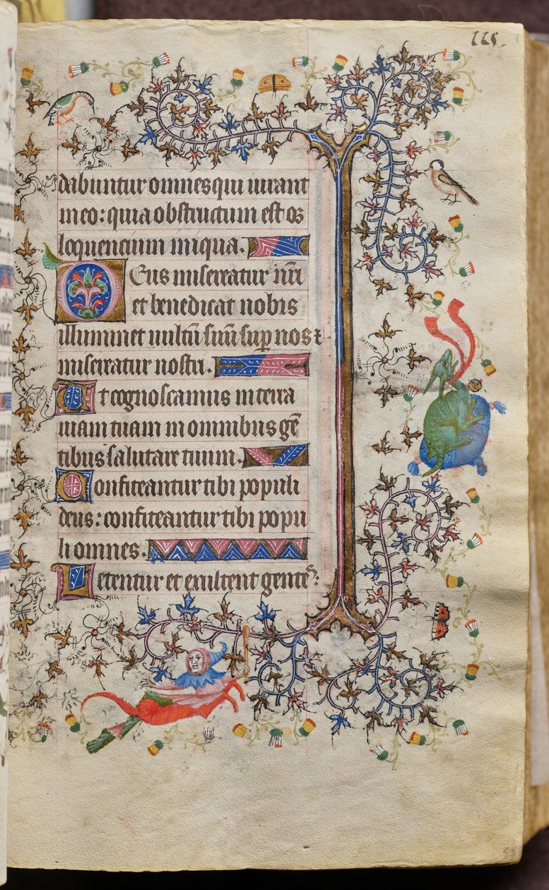 Timebog for Karl den Ædle, konge af Navarra (1361-1425): fol. 58r, Tekst af Master of the Brussels Initials and Associates