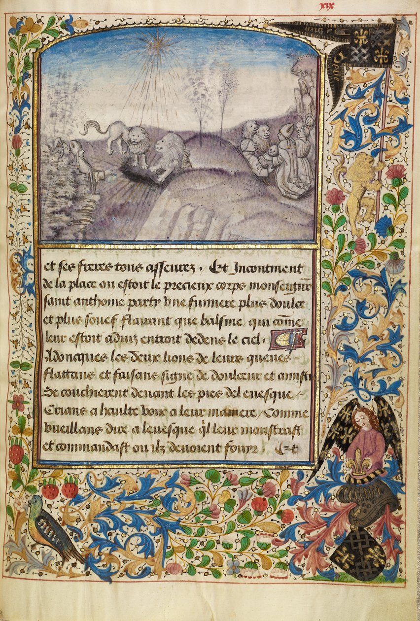 Biskop Theophilus finder Sankt Antonius