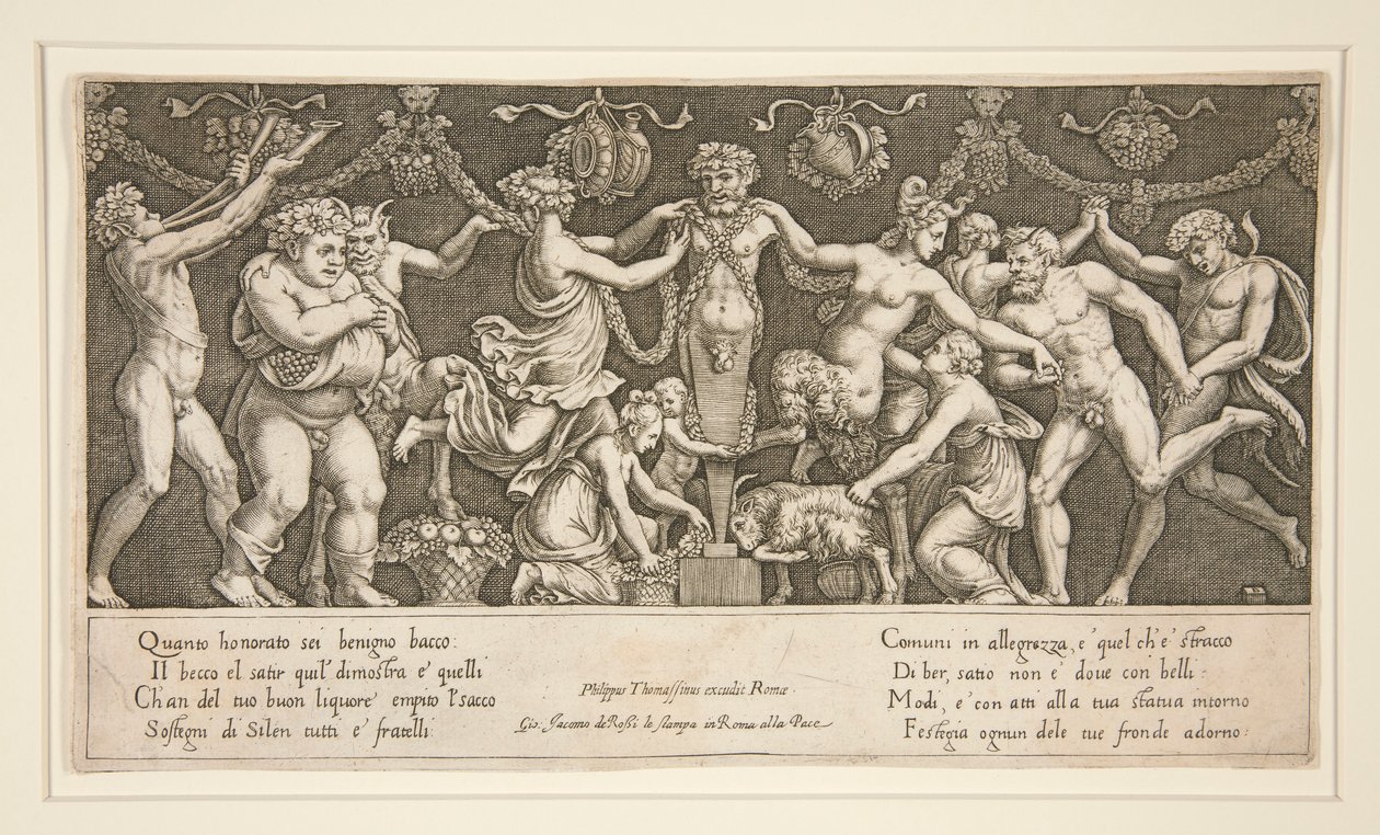 Offer til Priapus af Master of the Die