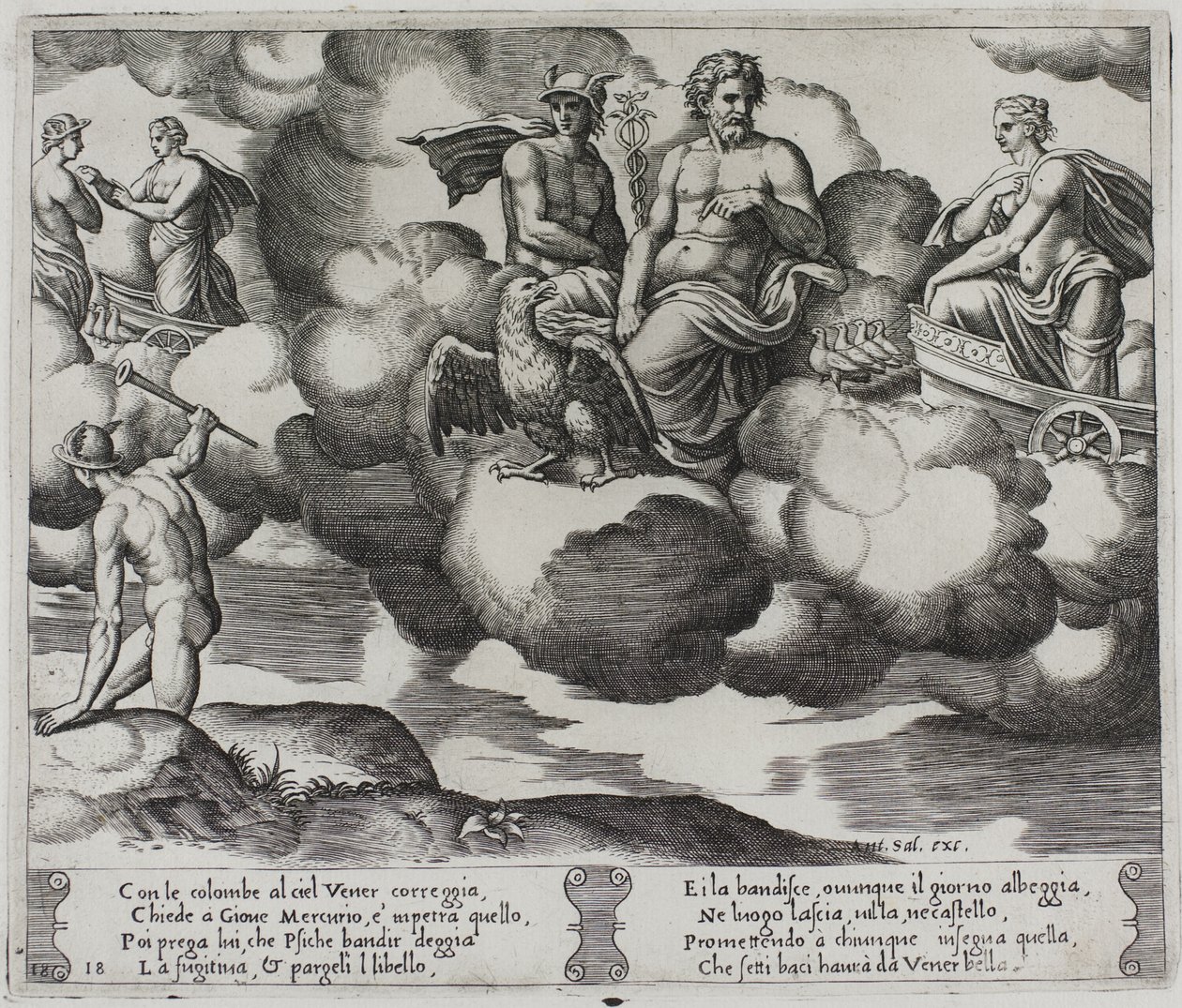 Venus klager til Jupiter af Master of the Die