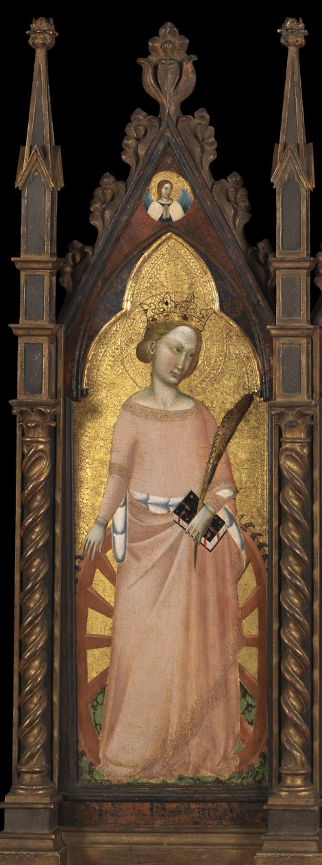 Sankt Catherine af Master of the Dominican Effigies