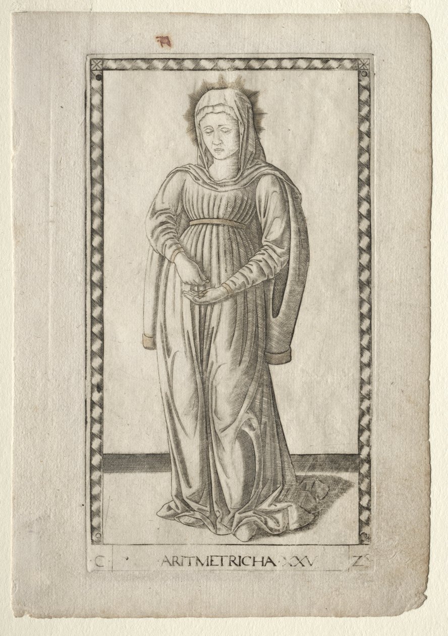 Aritmetik (fra Tarocchi, serie C: Liberal Arts, #25) af Master of the E Series Tarocchi