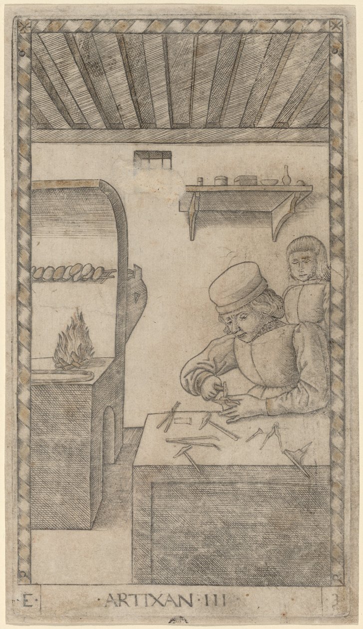 De gjorde (de gjorde) af Master of the E Series Tarocchi