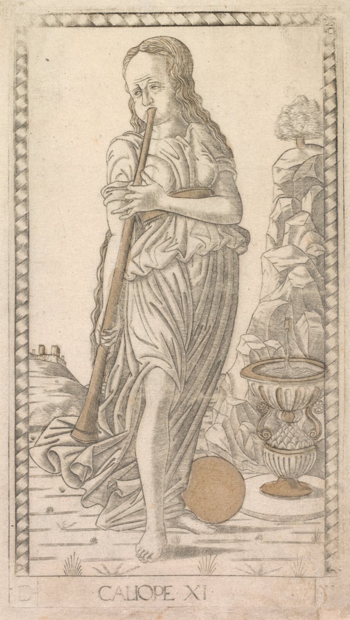 Calliope (fra Tarocchi-serien D: Apollo and the Muses, #11) af Master of the E Series Tarocchi